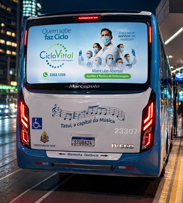 Mídia Ônibus — Busdoor Backbus Side Bus