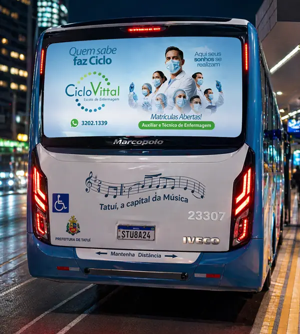 Mídia Ônibus — Busdoor Backbus Side Bus